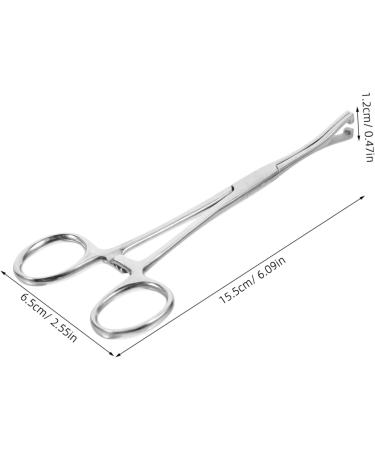 SEWOART Reptile Feeding Clip Lizard Stuff Reptile Tools Gecko Tool Stainless Steel Silver - Buy Online on GoSupps.com