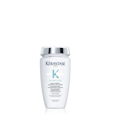 KERASTASE Symbiose Antidandruff Cr me Shampoo | Cleanses and Hydrates Scalp & Hair | For Scalps Prone to Dandruff | Sulfate-Free | Formulated with Zinc Pyrithione| 8.5 Fl Oz