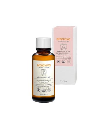 Erbaviva Stretch Mark Oil - 4 fl oz - Nourishing Treatment for Skin - Pack of 1 - Buy Online on GoSupps.com