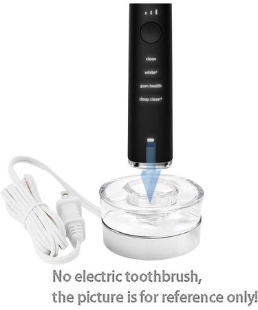 Charging Stand for Philips Sonic Electric Toothbrush | Silver Base+Cover | Compatible with Philips Smart 9300, 9500, 9700 HX9924 HX9901 HX9903 HX992W - Buy Online on GoSupps.com