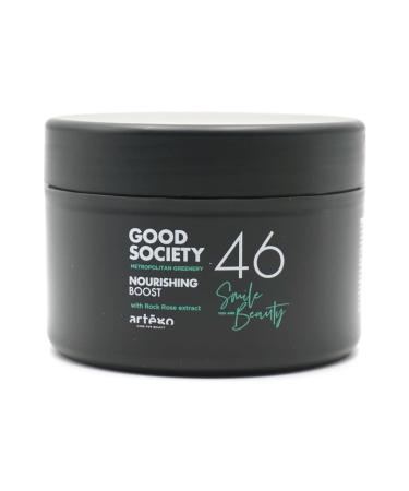 Artego Good Society 46 Nourishing mask 500ml provides intense nourishment  it restores and moisturizes the hair making it more elastic and plumper.