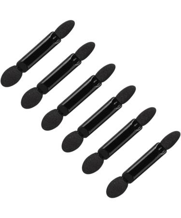 Angoily 150 pcs Eyeshadow Brush Eye Sponge Double-ended Shadow Makeup Tipped Black 50pcsx3pcs Blackx3pcs - Buy Online on GoSupps.com