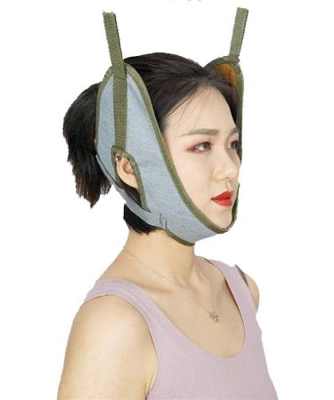 Bigfanshu Cervical Traction Belt Neck Stretcher Band Vertebrae Recovery Health Care Neck Stretch Fixing Straps for Adult Children - Buy Online on GoSupps.com