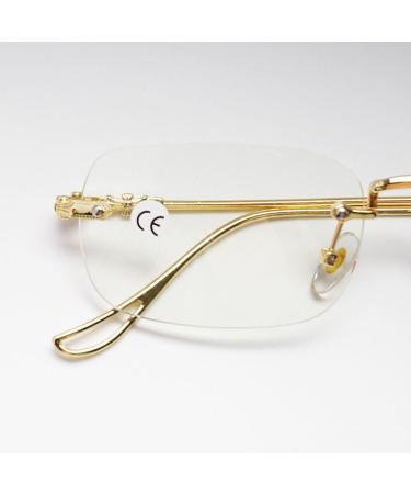 Buy Koosufa Borderless Reading Glasses Anti Blue Light Ultra Light Metal Frameless Strengths 0.0 to 4.0 | Perfect Visual Aid for Men & Women - Buy Online on GoSupps.com