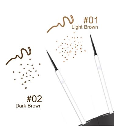Ownest Beauty KYDA 2 Colors Liquid Freckle Pen - Waterproof & Long-lasting Freckle Makeup for Natural-looking Soft Dots - Light Brown & Dark Brown (Pack of 2) 0.16 Fl Oz - Buy Online on GoSupps.com