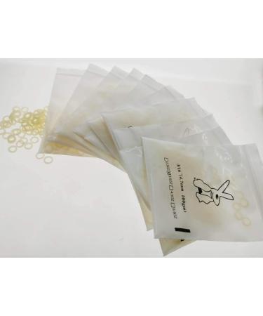 DentalSmile Elastics Latex Bands Rubber Rings 3/16 Inch Medium Force 3.5oz for Braces Dental Orthodontic Bands Dentist Orthodontist (10 Bags) - Buy Online on GoSupps.com