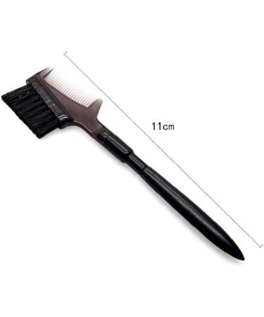 1pc Double Head Eyebrow Brush Eyelash Comb Curlers Brow Brush Makeup Grooming Tool for Brows Lashes - Buy Online on GoSupps.com