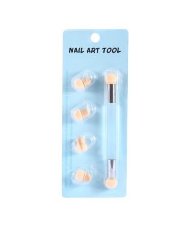 Aeropuffing Gel Nails Accessories | Dual Sponge Gradient Shading Tool | Ombre Nail Art Kit with 4 Replacement Heads - Buy Online on GoSupps.com