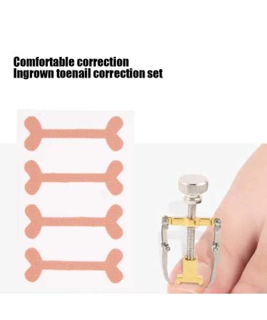 Professional Toenail Correction Tool Set - Steel Nail Corrector Voter & File for Perfect Toenails - Buy Online on GoSupps.com