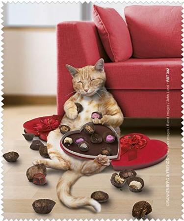 Glasses cleaning cloth "Sweet tooth" by Rannenberg & Friends