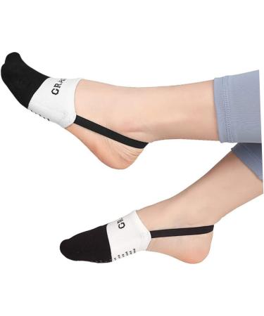 Mobestech Yoga Socks for Women - 4 Pairs Anti-Drop Cotton Half Socks with Forefoot Pad | International Shipping - Buy Online on GoSupps.com