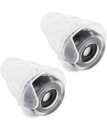 Transparent Noise Reduction Earplugs for Drummers & DJs - Ideal Sound Protection for Concerts (Black - Buy Online on GoSupps.com