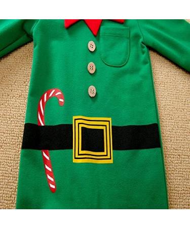 Hifot My First Christmas Baby Romper and Hat Set - Unisex Newborn Outfit (Green, 3-6 Months) - Buy Online on GoSupps.com