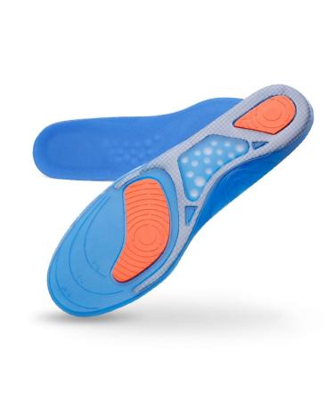 Insoles 1 Pair Top Inserts Comfortable Shoe Insoles Shock Absorption Insole for Men and Women(L)