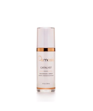 Osmosis CATALYST DNA Repair C Facial Serum to Boost Collagen Improve Tone and Texture for Aging Pigmented Dry Blemish-Prone Skin 1 oz