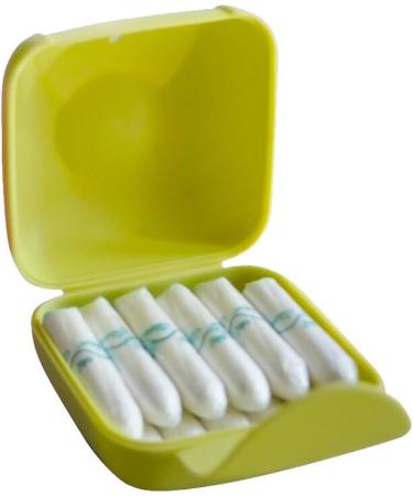 Movkzacv Long-Lived Tampons Storage Box - Lightweight Travel Mini Holder for Women - Random Color - 1 Piece - Buy Online on GoSupps.com