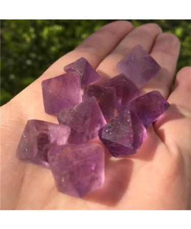 3 Pieces Natural Fluorite Crystal Rock Stone Stone Raw Specimen Quartz Crystal Aquarium Decoration Can be Used for Home Office Decoration - Buy Online on GoSupps.com