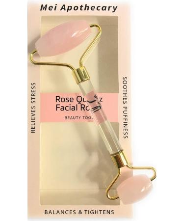 Mei Apothecary Rose Quartz Facial Roller 1 Roller