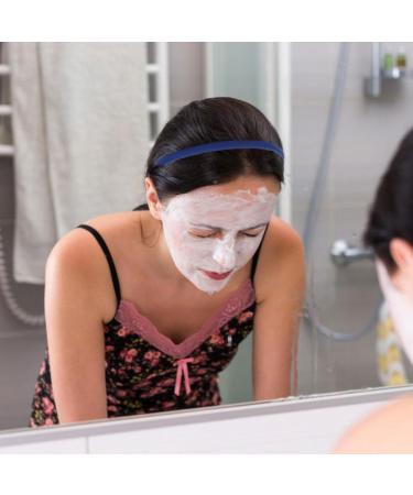 Dizila 10 Pieces Wide 0.8cm/0.3" Solid Plain Blank Thin Matte Plastic Headbands with Teeth DIY Craft Sports Hair Bands Accessories for Women Men Girls Teens Kids - Buy Online on GoSupps.com