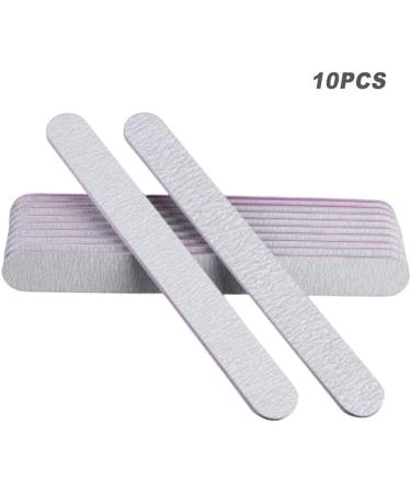 Dajidafu 10 Pieces Dual-sided Nail File Manicure Trimmer Pedicure Equipment Fingernail Trim Tools Trimming Tool for Home Salon Using - Buy Online on GoSupps.com