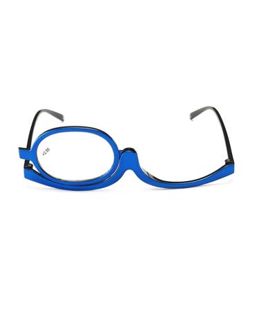 Make -up make -up glasses with foldable glasses reading glasses women make -up glasses make -up glasses make -up glasses make -up glasses reading glasses presbyopia glasses visual aid makeup reading glasses +2.5 blue - Buy Online on GoSupps.com
