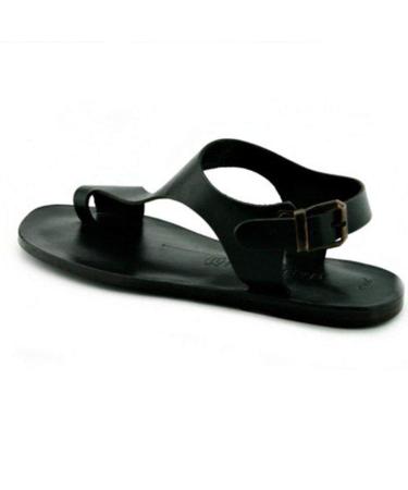 Creev comfortable sandals for women orthopedic shoes PU leather flat sole big-toe foot correction sandals orthopedic bunion correction sandals 2 black 36 (2 black 42 EU) 2 Zwart 41 EU