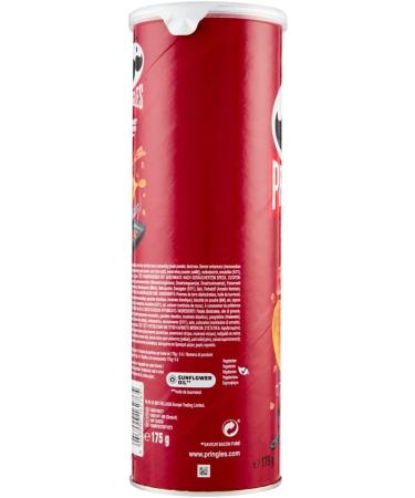  Italian Gourmet E.R. Pringles Smokey Bacon Flavour 175g of the irresistible snack in the convenient can of crunchy bacon-flavored chips + Gourmet Italian Polpa 400g - Buy Online on GoSupps.com