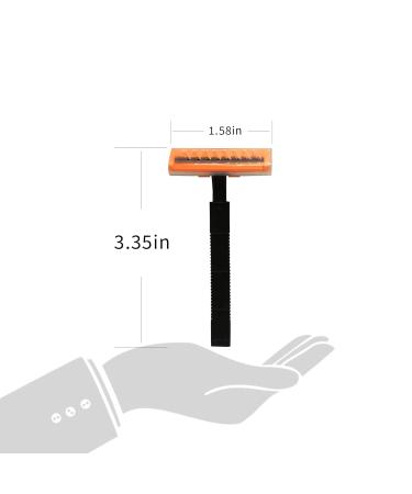 50 Pack Twin Blade Disposable Razors for Men - Portable Manual Shaving Razors for Travel & Bathing - Buy Online on GoSupps.com