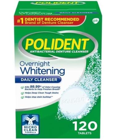 Polident Overnight Whitening Tablets - Best International Shipping for Ultimate Oral Care - Buy Online on GoSupps.com