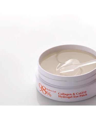 PETITFEE Collagen & Co Q10 Hydrogel Eye Patch - 60 pcs (30 pairs) | Wrinkle Moisturizing | Korean Cosmetics - Buy Online on GoSupps.com
