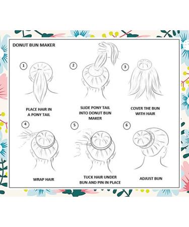 Styla Hair Donut Maker for Kids - Easy Ballet Bun & Sock Bun Kit (6pc Brown) - Buy Online on GoSupps.com