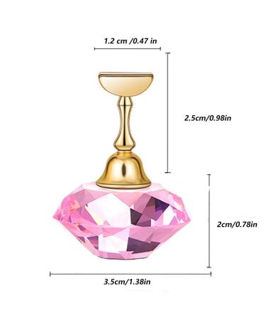 Kalolary Nail Tip Stand Holders with 102Pcs Adhesive Putty Clay - Nail Art Display Tools Set - Buy Online on GoSupps.com