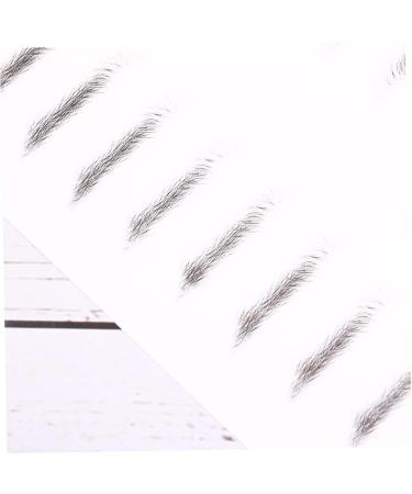 AUTSUPPL 2 Pairs Makeup Tools 4d Sticker Eyebrows Brow Kit Eye Brow Pencil Clear Black - Buy Online on GoSupps.com