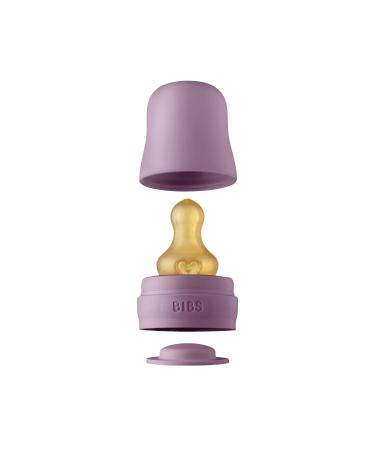 BIBS Bottle Kit - Part of Set. Mix and Match with BIBS Glass Bottles in Different Sizes Slow Flow Mauve Mauve Bottle Kit Color