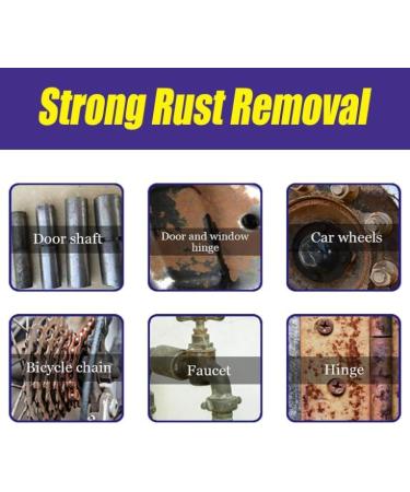 Powerful Metal Rust Remover WX-101B Rust Remover for Metal Powerful and Fast Rust Removal Multi-Functional Rust Removal for Various Metals Iron Cleaner (200ml) - Buy Online on GoSupps.com