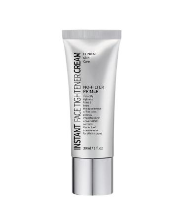 Instant Face Tightener No-Filter Primer Instant Face Tightener Cream Water Based Primer Skin Tightener Primer Face Makeup Blurring Face Primer for All Skin Types