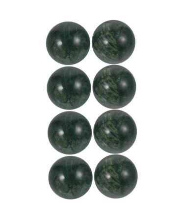 Beaupretty 8 STK Jade-Fitness-Handball Tool Fitness Balls Massage Balls from Jade Massage Balls For Adults Reusable Jade Balls Jade Handball Afghanistan Older Adult 4 00x4.00cmx4PC Gr nx4Stk