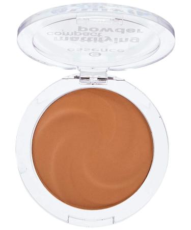 Essence Mattifying Compact Powder No. 50 True Caramel - Vegan Matt Finish for Combination & Dry Skin (12g) - Buy Online on GoSupps.com