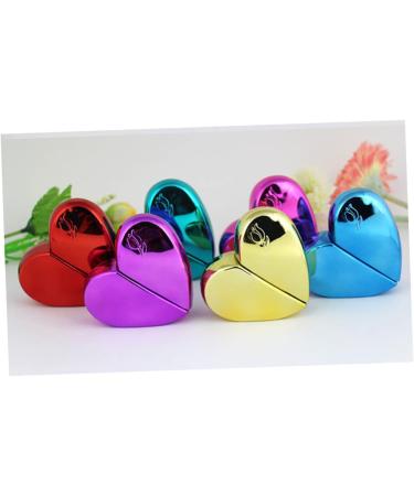Beavorty water Refillable Perfume Heart Shape Perfume Bottle plastic spray container mini perfumes perfume mini liquid containers mini perfume bottle Metal travel spray bottle medium Red - Buy Online on GoSupps.com