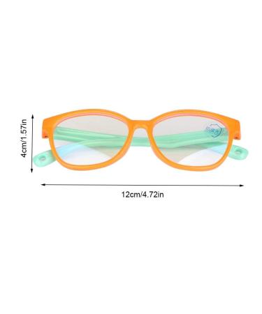 Buy Anti Blue Light Glasses for Children - Orange Pebbles Frame for Computer & Gaming - Buy Online on GoSupps.com