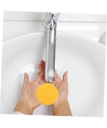 FRCOLOR 45 Pcs Wood Pulp Sponge Makeup Pads - Multicolor Facial Scrubber & Makeup Remover for Flawless Skin - Buy Online on GoSupps.com