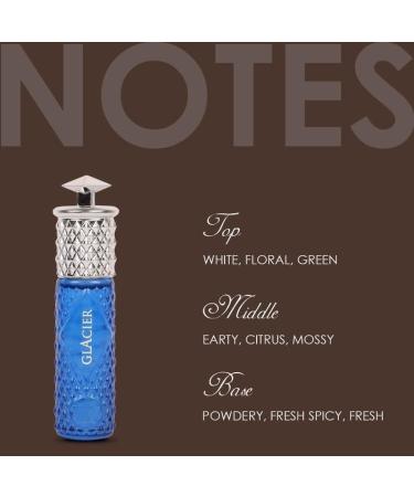 Glacier Premium Attar | Long Lasting fragrance Perfum | For Men & Women | Eau De Perfum | 6ml - Buy Online on GoSupps.com