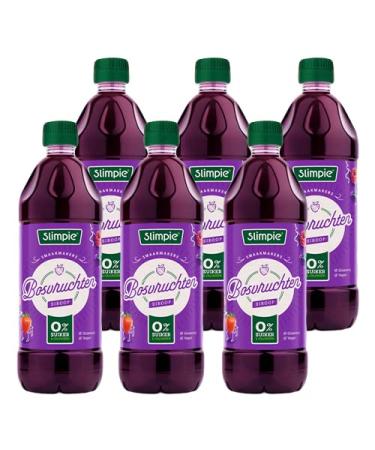 Slimpie - Forest Fruits Lemonade syrup - 6x 650ml