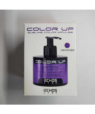 ECHOS LINE COLOR UP Hair Manicure Coating Treatment - Ammonia & Oxidant Free - 8.45 fl. oz (Grape Violet) - Made in Italy - International Shipping Available - Buy Online on GoSupps.com