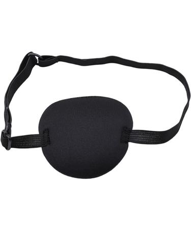 Black Children's Adult Vision Recovery Single Eye Patch Pads Adjustable Strabismus Correction Lazy Eye Cover Medical Eye Patches