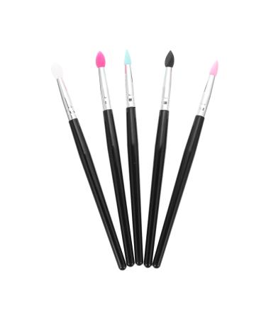 Beavorty 10 Pcs Silicone Eyeshadow Brush Makeup Brush Cleaning Sponges Eyeshadow Brush Applicator Cosmetic