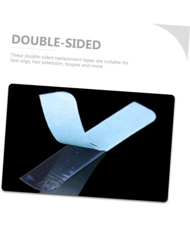 VINTORKY 8 Sheets Seamless Hair Extensions Hair Ties for Women Double Sided Extension Tape Hair Extension Holder Two Sided Tape Lace Wig Tape Double Sided Film Women's Pu No Trace - Buy Online on GoSupps.com