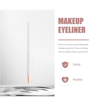Baluue 100pcs Disposable Eyeliner Brush Makeup Gadgets Powder Eyeliner Brush Eye Line Brush Nylon White - Buy Online on GoSupps.com