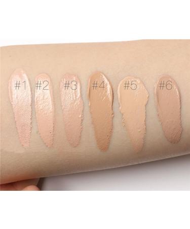 dijiusidy Non-toxic Foundation Cream For Face Easy To Apply Non-irritating Matte Finished Oil-Control Matte BB Liquid Foundation No.05 - Buy Online on GoSupps.com