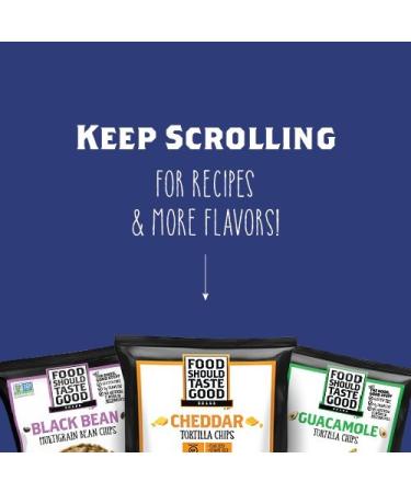 Food Should Taste Good Cheddar Tortilla Chips - Gluten Free 5.5 oz | Crunchy & Delicious Snack - Buy Online on GoSupps.com